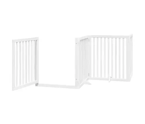 Varteliai Šunims Su Durimis, 10 Segmentų, Balti, 800cm Tuopa