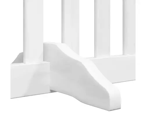 Varteliai Šunims Su Durimis, 10 Segmentų, Balti, 800cm Tuopa