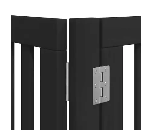 Suņu Vārti Ar Durvīm, Salokāmi, 8 Paneļi, 640 Cm, Papeles Koks Vidaxl