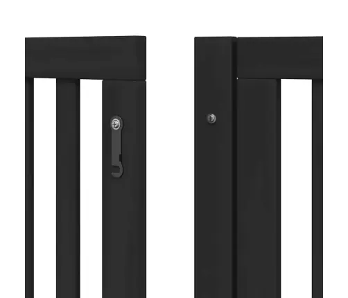 Suņu Vārti Ar Durvīm, Salokāmi, 10 Paneļi, 800 Cm, Papeles Koks Vidaxl