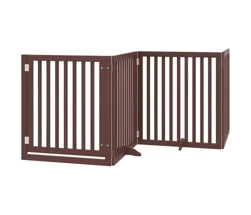 Varteliai Šunims Su Durimis, 10 Segmentų, Rudi, 800cm Tuopa