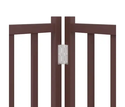 Varteliai Šunims Su Durimis, 9 Segmentai, Rudi, 450cm Tuopa