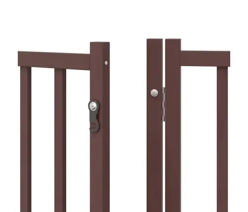 Varteliai Šunims Su Durimis, 9 Segmentai, Rudi, 450cm Tuopa