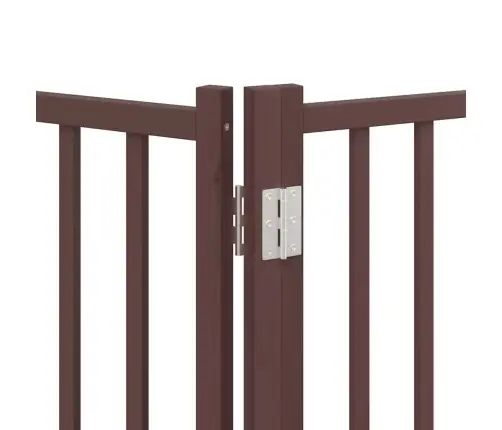 Varteliai Šunims Su Durimis, 9 Segmentai, Rudi, 450cm Tuopa