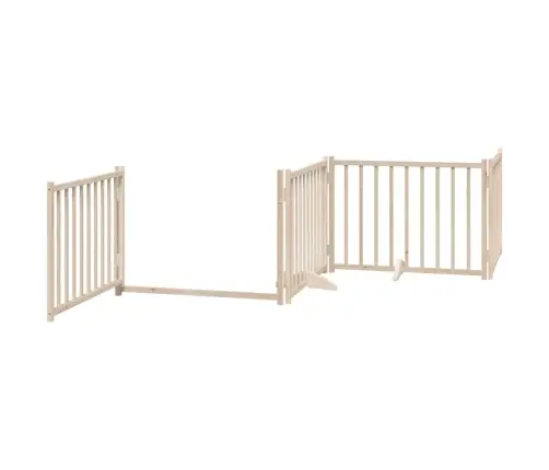 Varteliai Šunims Su Durimis, 6 Segmentai, 480cm Tuopos Mediena