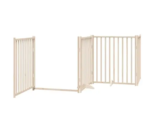 Varteliai Šunims Su Durimis, 12 Segmentų, 960cm Tuopos Mediena