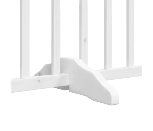 Varteliai Šunims Su Durimis, 10 Segmentų, Balti, 800cm Tuopa