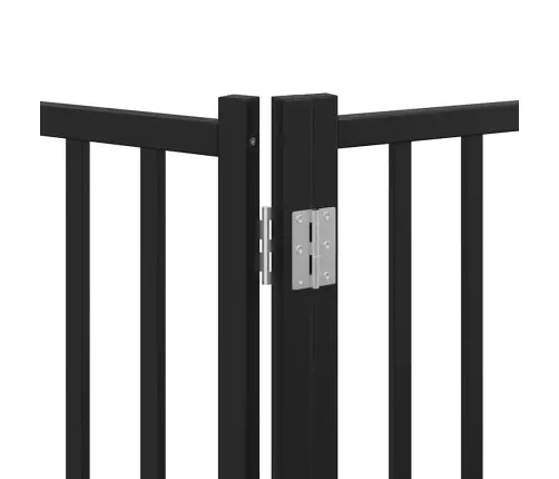 Varteliai Šunims Su Durimis, 8 Segmentai, Juodi, 640cm Tuopa