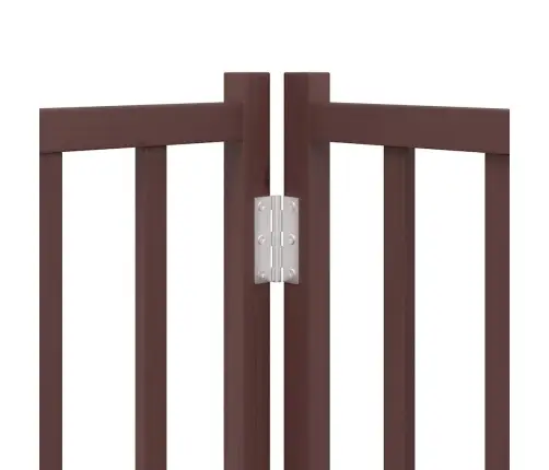 Varteliai Šunims Su Durimis, 6 Segmentai, Rudi, 480cm Tuopa