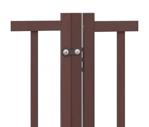 Suņu Vārti Ar Durvīm, Salokāmi, 12 Paneļi, 960 Cm, Papeles Koks Vidaxl