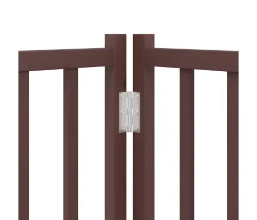 Varteliai Šunims Su Durimis, 8 Segmentai, Rudi, 640cm Tuopa