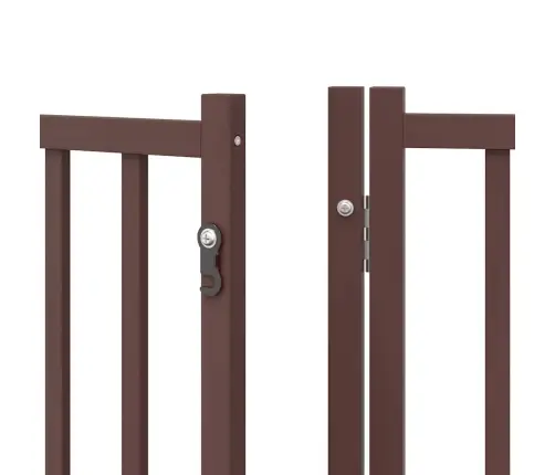 Varteliai Šunims Su Durimis, 8 Segmentai, Rudi, 640cm Tuopa