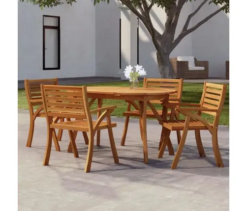 Dārza Galds, 150X90X75 Cm, Akācijas Masīvkoks Vidaxl