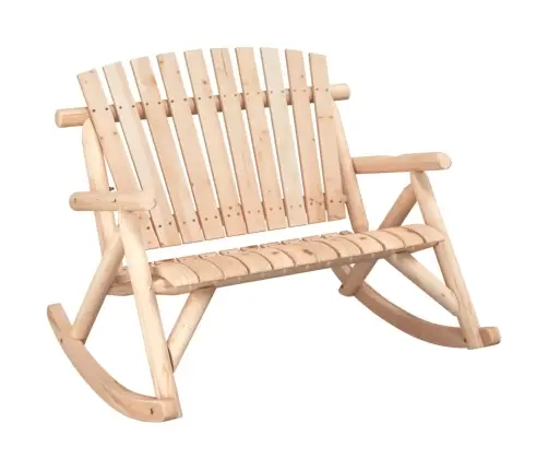 Dvivietis Supamas Sodo Suoliukas, 123X96X102cm Eglės Masyvas