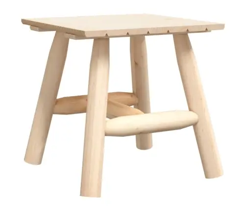 Galdiņš, 49X49X50 Cm, Egles Masīvkoks  Vidaxl