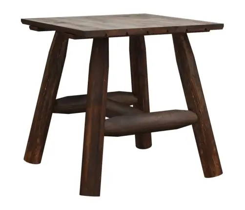 Šoninis Staliukas, 49X49X50cm Eglės Medienos Masyvas