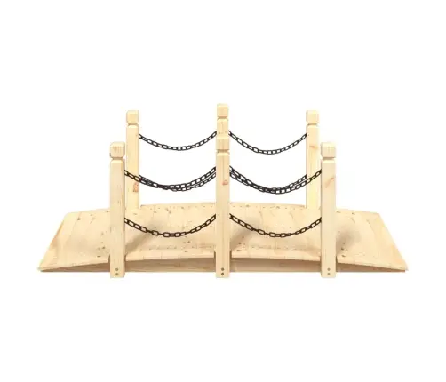 Sodo Tiltelis Su Grandinėmis, 150X67X56cm Eglės Masyvas