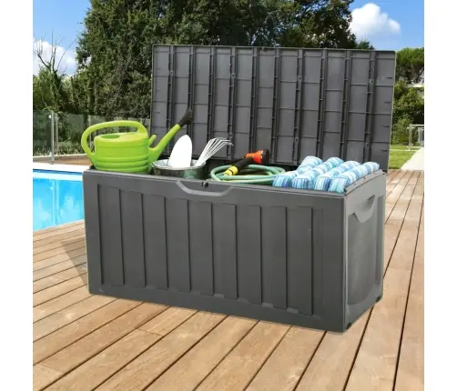 Hoiukast, Must, 118 X 53 X 57 cm Polüpropüleen