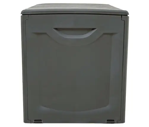 Hoiukast, Must, 118 X 53 X 57 cm Polüpropüleen