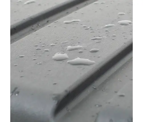 Hoiukast, Must, 118 X 53 X 57 cm Polüpropüleen