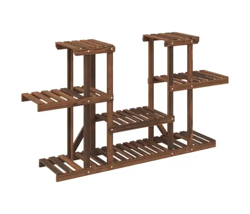 Puķu Statīvs, 110X25X73 Cm, Egles Masīvkoks Vidaxl