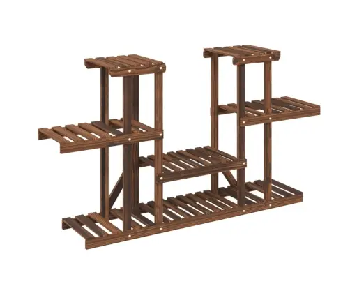 Puķu Statīvs, 110X25X73 Cm, Egles Masīvkoks Vidaxl