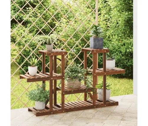 Puķu Statīvs, 110X25X73 Cm, Egles Masīvkoks Vidaxl