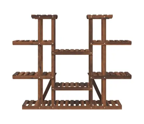 Puķu Statīvs, 110X25X110,5 Cm, Egles Masīvkoks Vidaxl Puķu Statīvs, 110X25X110,5 Cm, Egles Masīvkoks Vidaxl