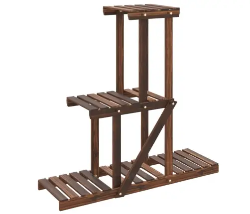 Gėlių Stovas, 81X25X75,5cm Eglės Medienos Masyvas