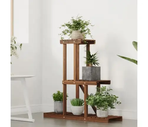 Gėlių Stovas, 81X25X75,5cm Eglės Medienos Masyvas