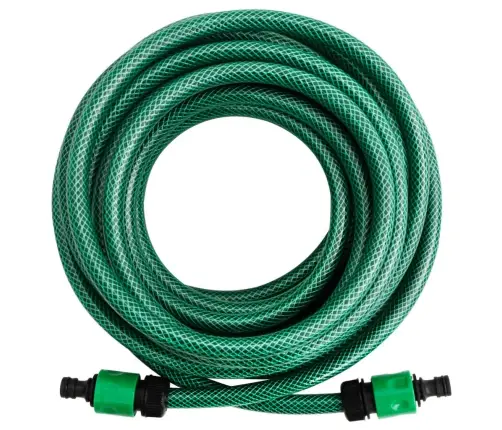Baseina Šļūtene, Zaļa, 30 M, Pvc Vidaxl