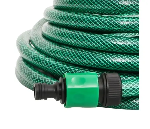 Baseina Šļūtene, Zaļa, 30 M, Pvc Vidaxl