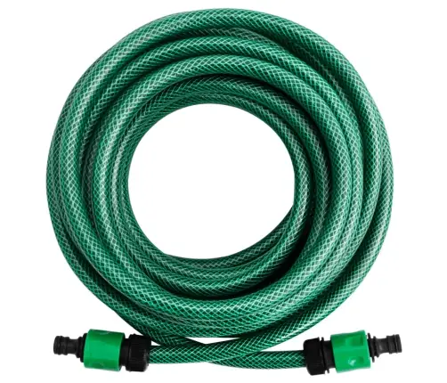 Baseina Šļūtene, Zaļa, 50 M, Pvc Vidaxl