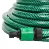 Baseina Šļūtene, Zaļa, 50 M, Pvc Vidaxl
