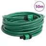 Baseina Šļūtene, Zaļa, 50 M, Pvc Vidaxl