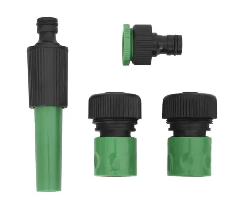 Dārza Šļūtene Ar Savienojumiem, Zaļa, 0,75