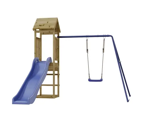 Āra Rotaļu Laukums, Impregnēts Priedes Koks Vidaxl