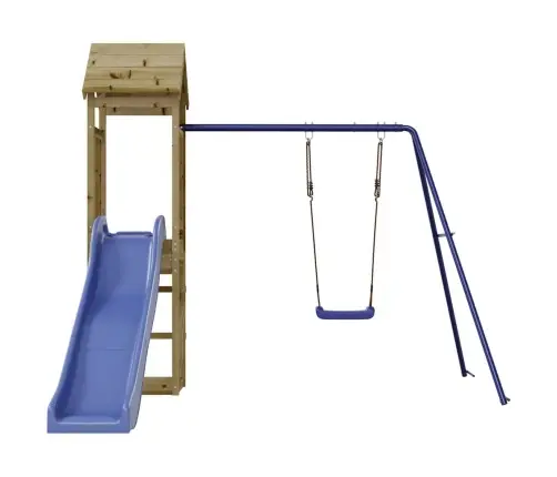 Āra Rotaļu Laukums, Impregnēts Priedes Koks Vidaxl