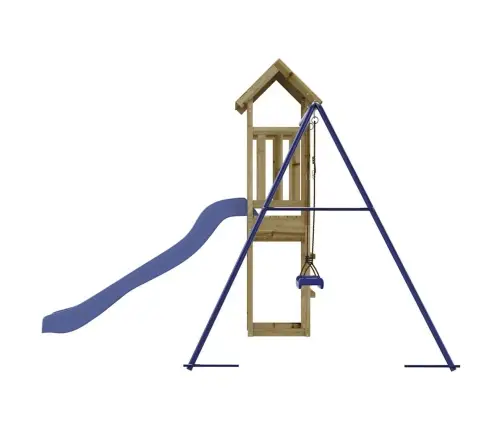 Āra Rotaļu Laukums, Impregnēts Priedes Koks Vidaxl