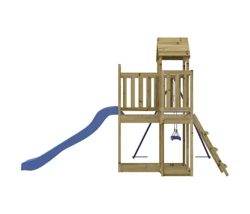 Āra Rotaļu Laukums, Impregnēts Priedes Koks Vidaxl