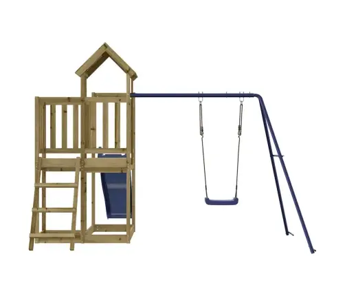 Āra Rotaļu Laukums, Impregnēts Priedes Koks Vidaxl