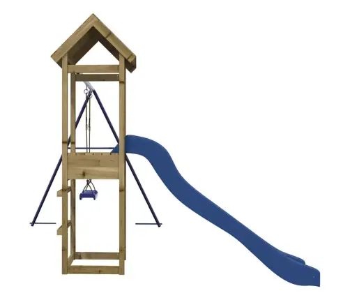 Āra Rotaļu Laukums, Impregnēts Priedes Koks Vidaxl