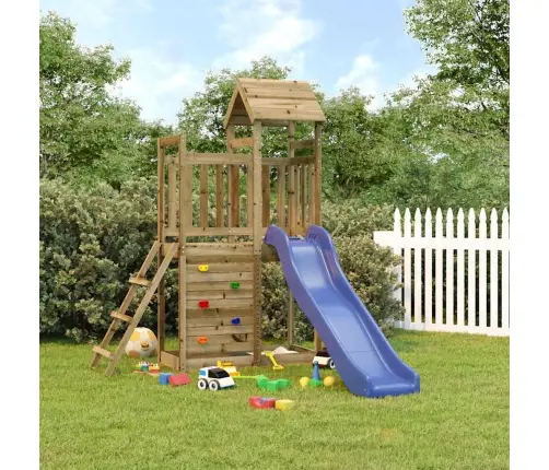 Āra Rotaļu Laukums, Impregnēts Priedes Koks Vidaxl