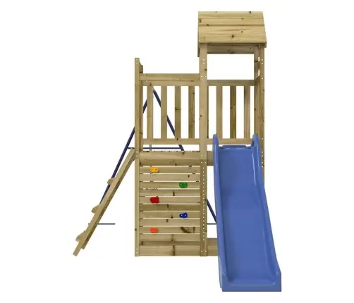 Õue Mänguväljak, Immutatud Männipuit