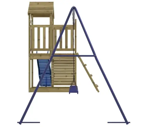 Õue Mänguväljak, Immutatud Männipuit