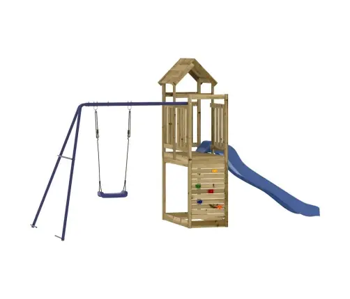 Āra Rotaļu Laukums, Impregnēts Priedes Koks Vidaxl