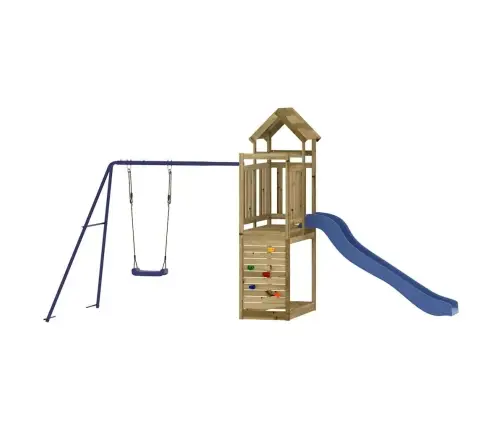 Āra Rotaļu Laukums, Impregnēts Priedes Koks Vidaxl