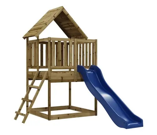 Õue Mänguväljak, Immutatud Männipuit