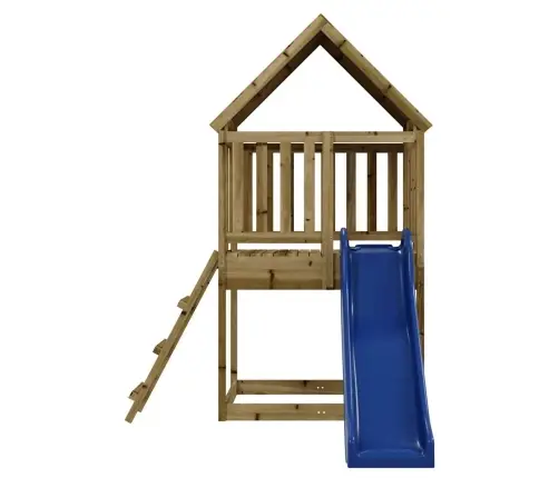 Õue Mänguväljak, Immutatud Männipuit