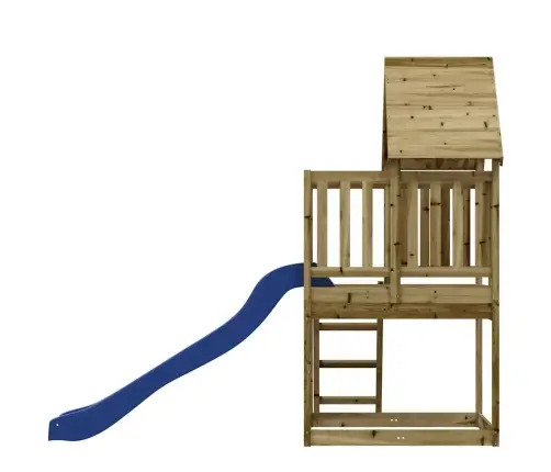 Õue Mänguväljak, Immutatud Männipuit